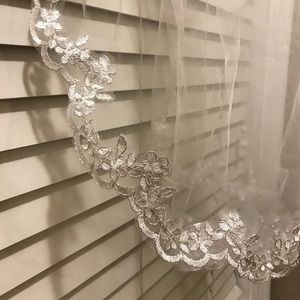 Elbow Length Wedding Veil